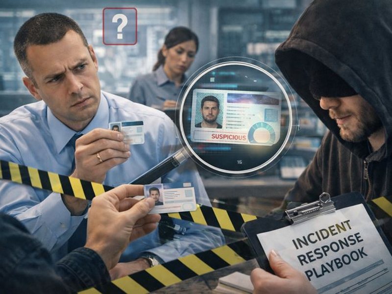 What to do when an ID looks wrong on shift