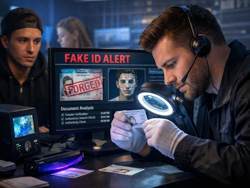 Tools and methods used to detect fake IDs