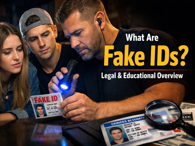 A plain language guide to fake IDs and detection